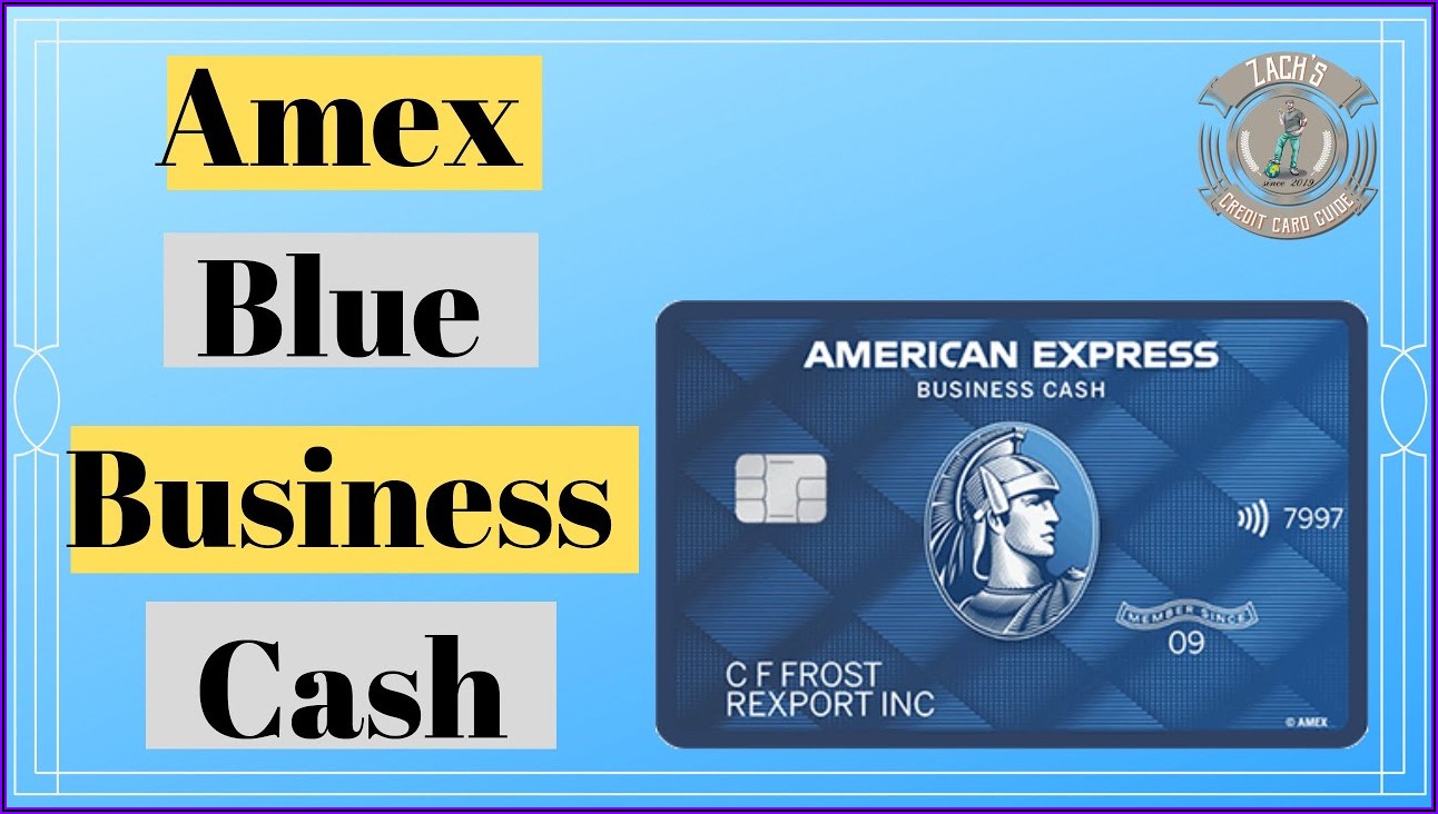 Amex Blue Business Cash Card