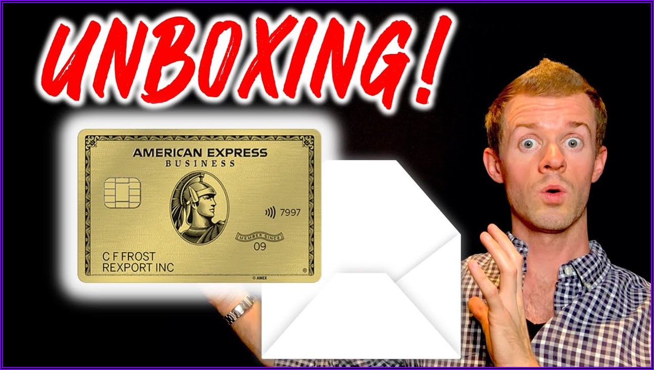 Amex Gold Business Credit Card