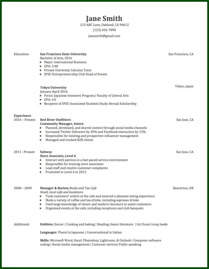 Best Totally Free Resume Templates