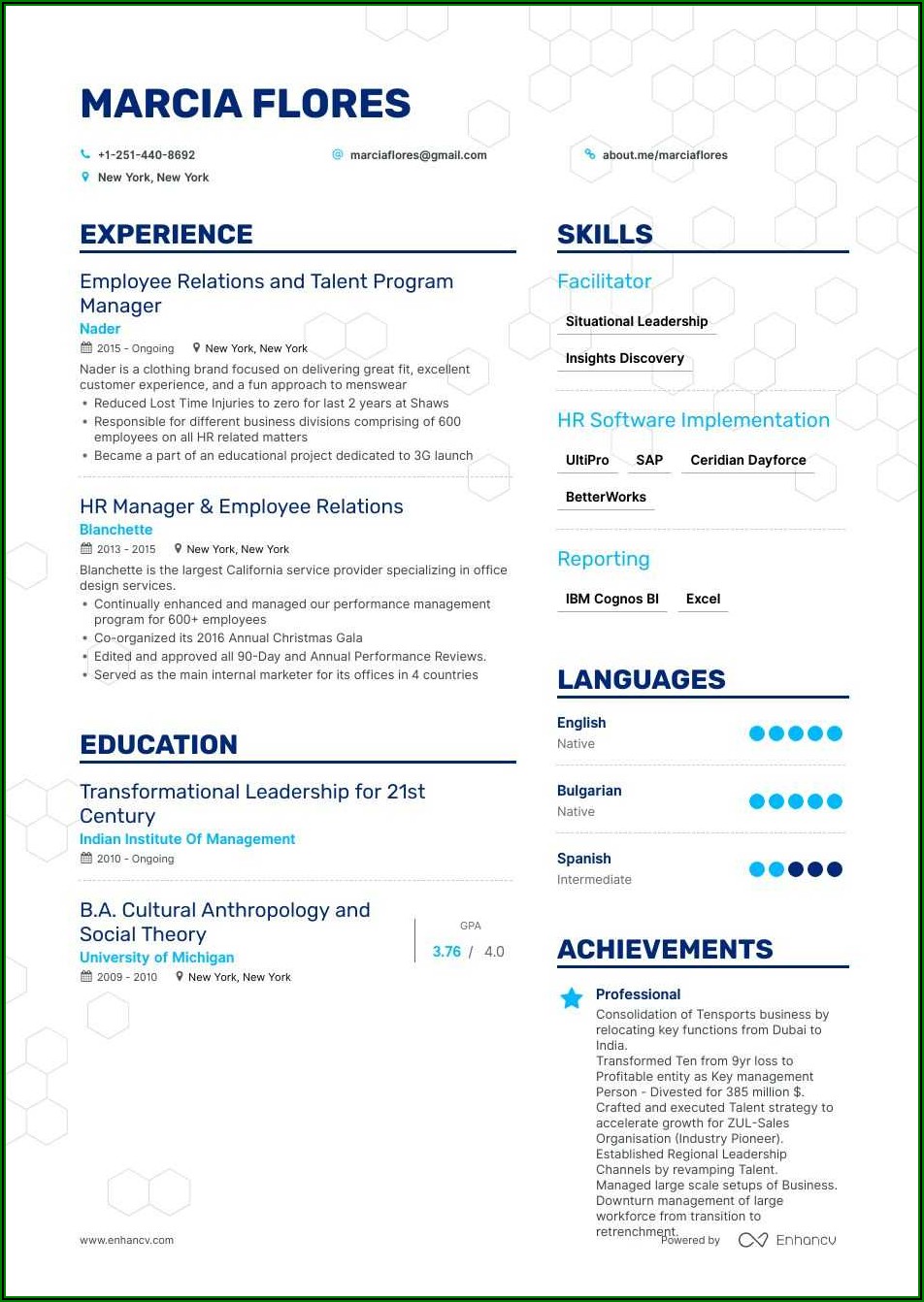 Completely Free Resume Templates
