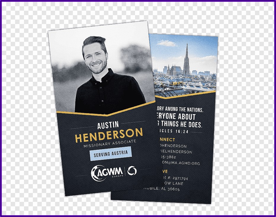 Free Pastor Business Card Templates