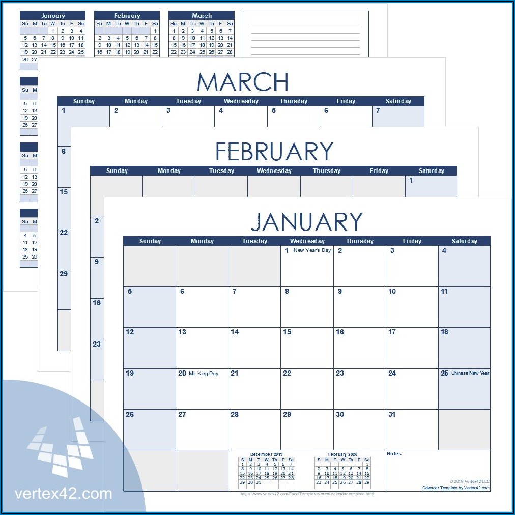 Lesson Plan Calendar Template Excel