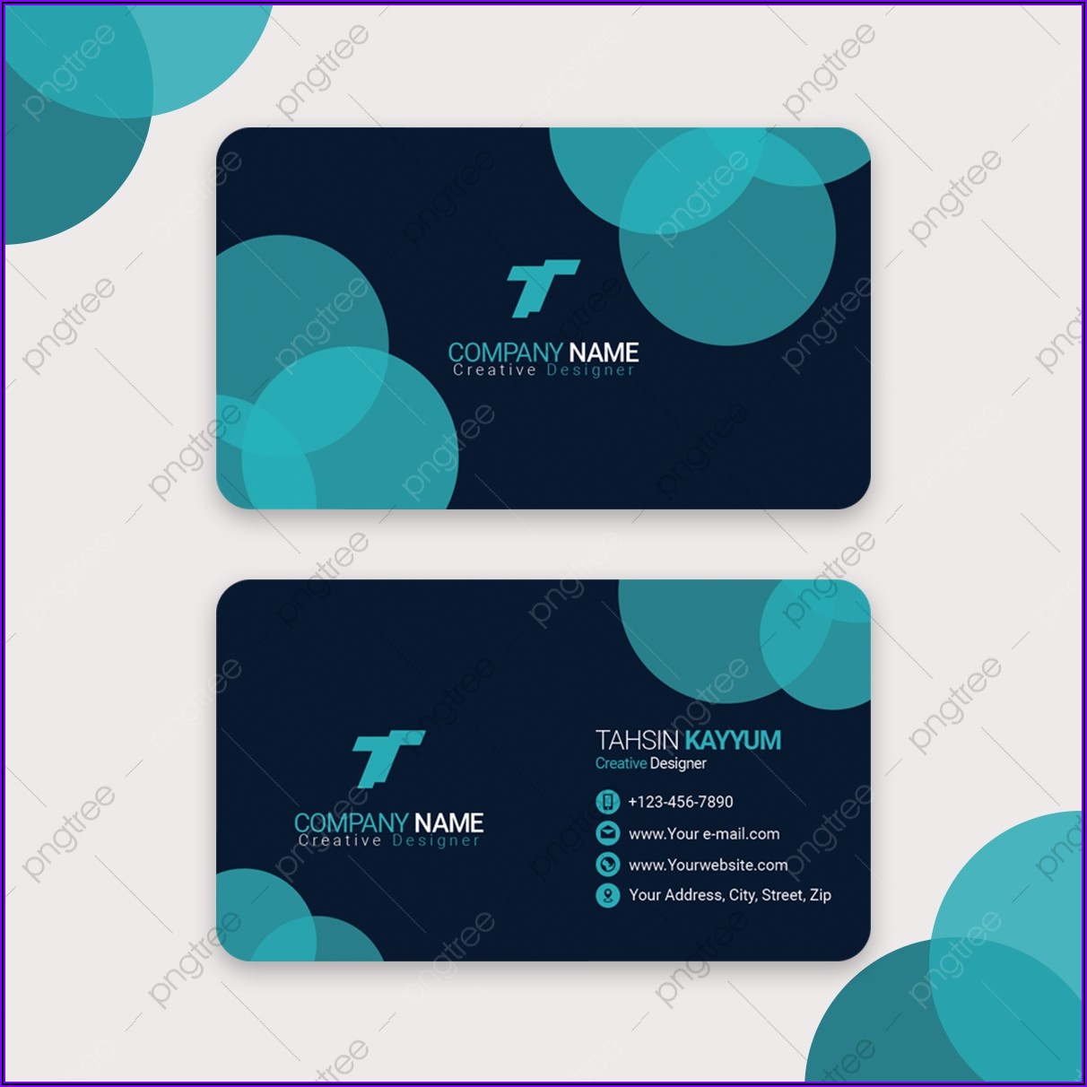 Modern Stylish Business Card Design