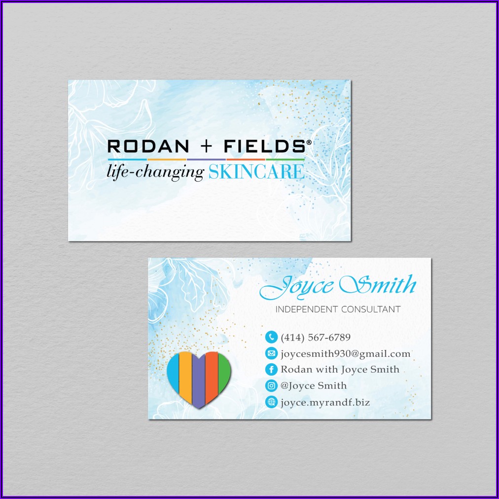 Rodan + Fields Business Cards