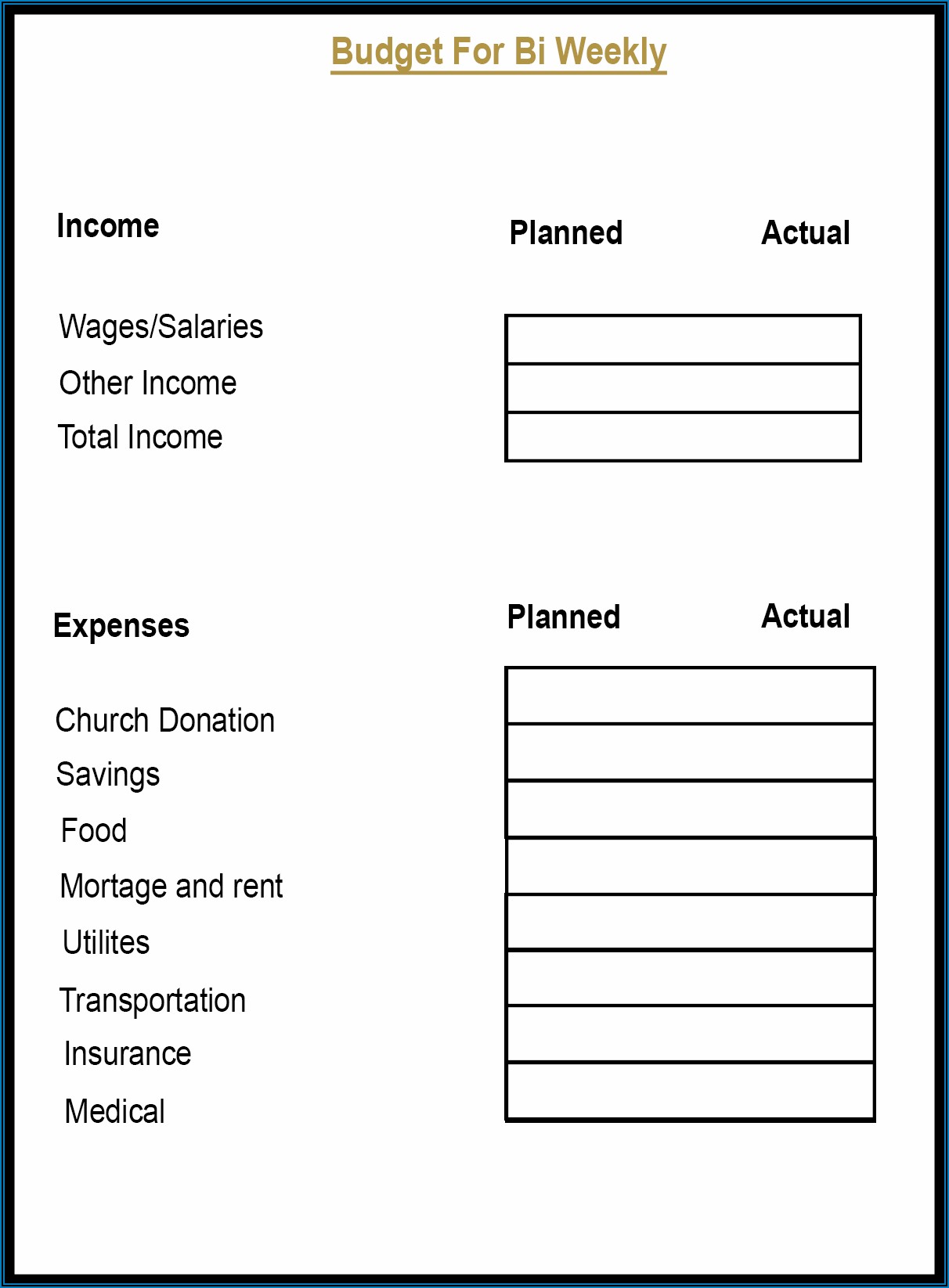Weekly Pay Sheet Template