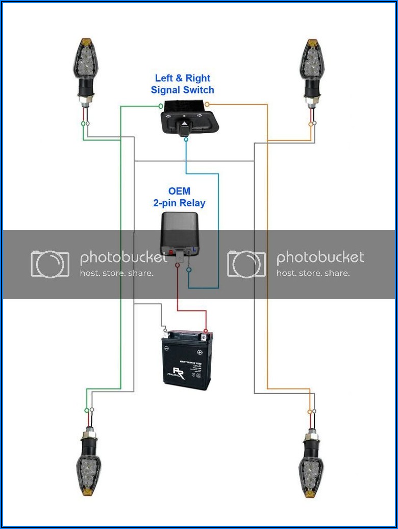 8 Pin Flasher Relay Wiring Diagram