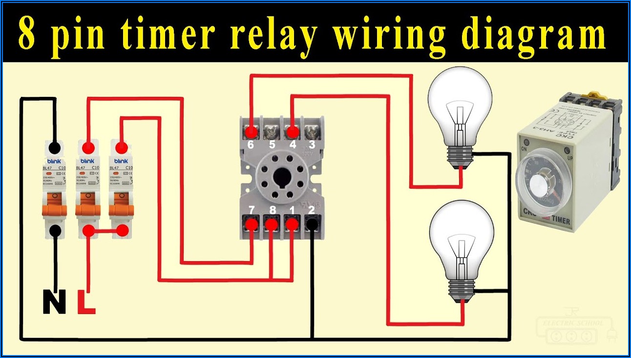 8 Pin Relay Wiring Diagram