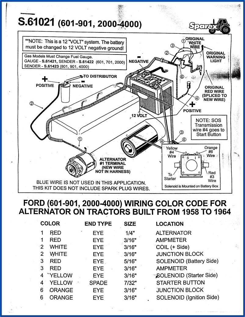 8n Ford Tractor Wiring Diagram 12 Volt
