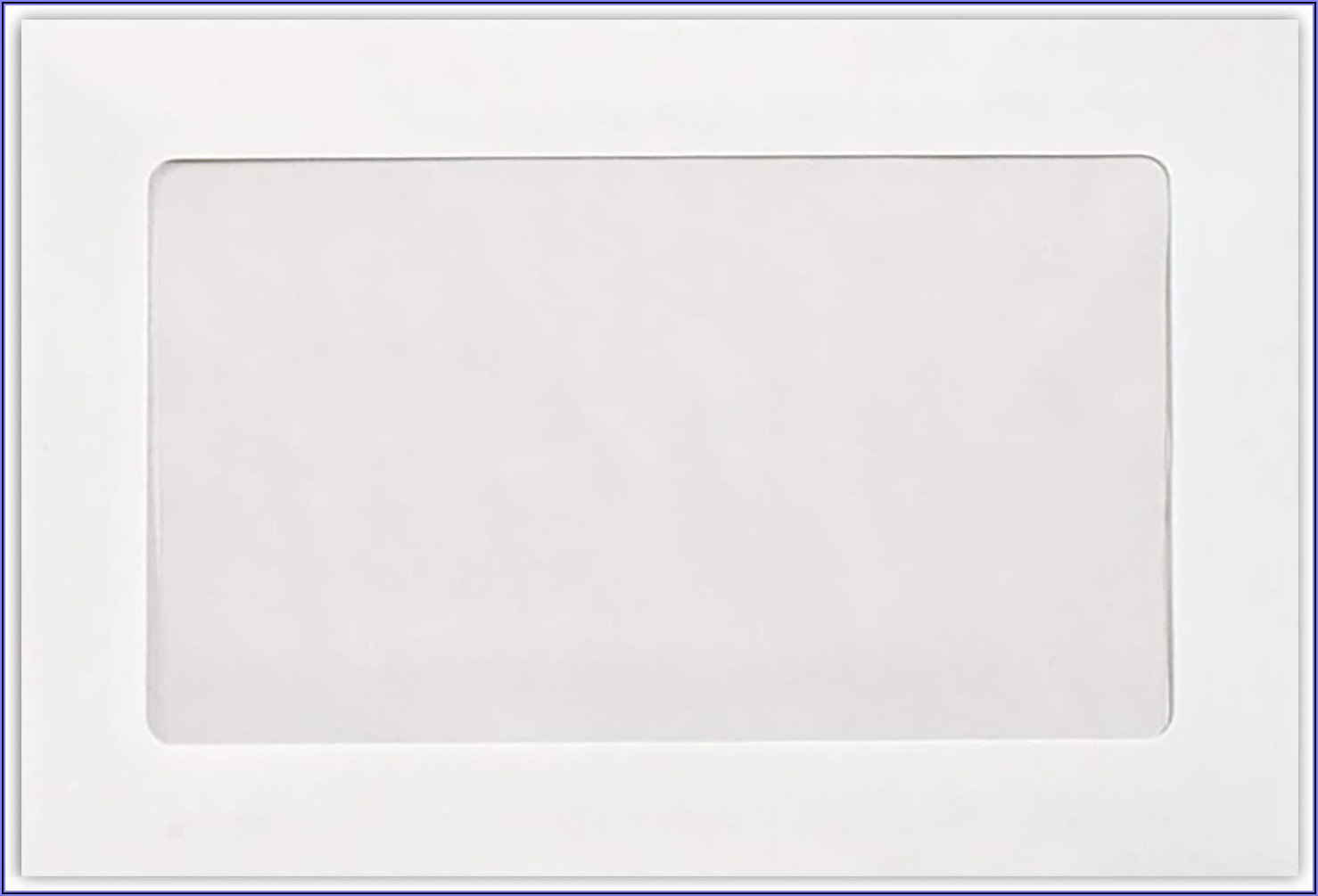 9x12 Booklet Window Envelope Template