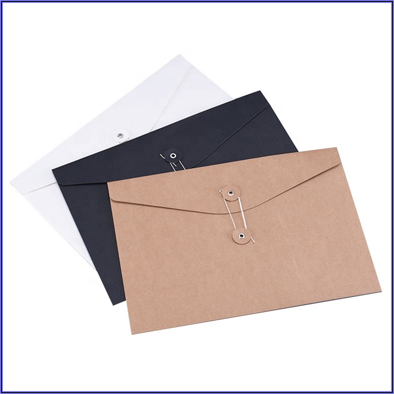 Black String And Washer Envelopes