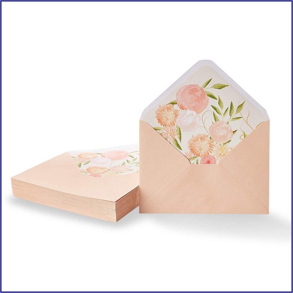 Blush Pink A7 Envelopes