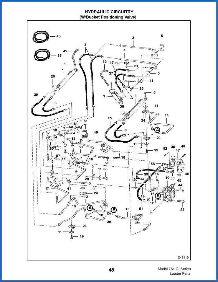 Bobcat 763 Hydraulic Line Diagram