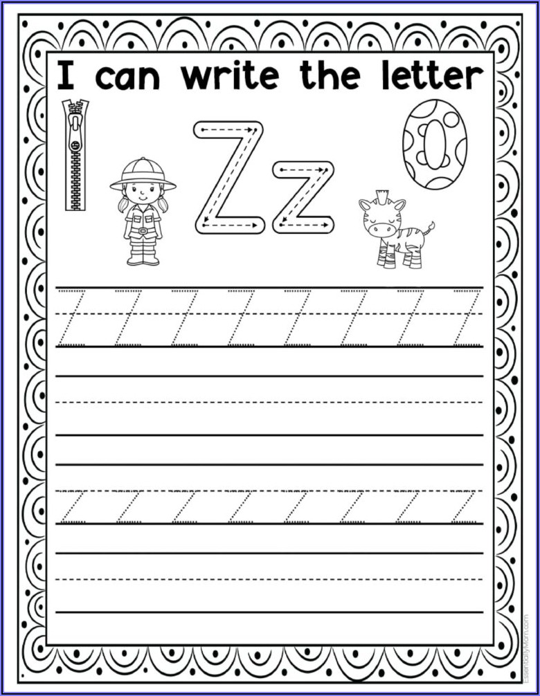 Free Printable Preschool Handwriting Sheets