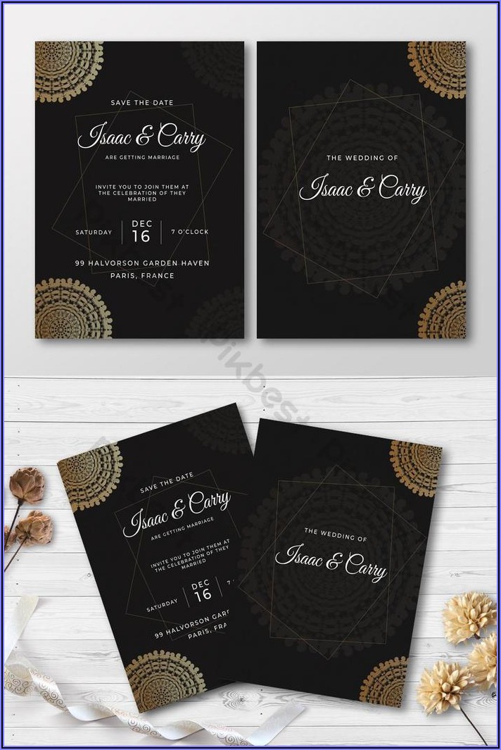 Free Wedding Invitation Card Design