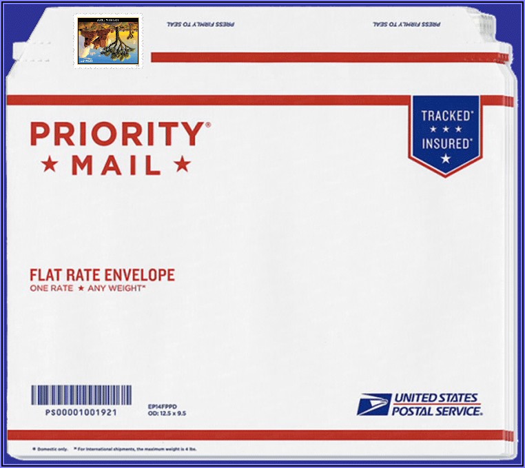 Prepaid Us Express Mail Envelope