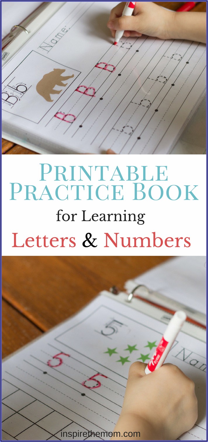 Printable Preschool Letters And Numbers