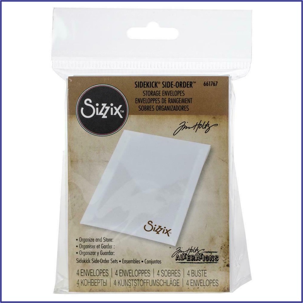 Sizzix Plastic Storage Envelopes