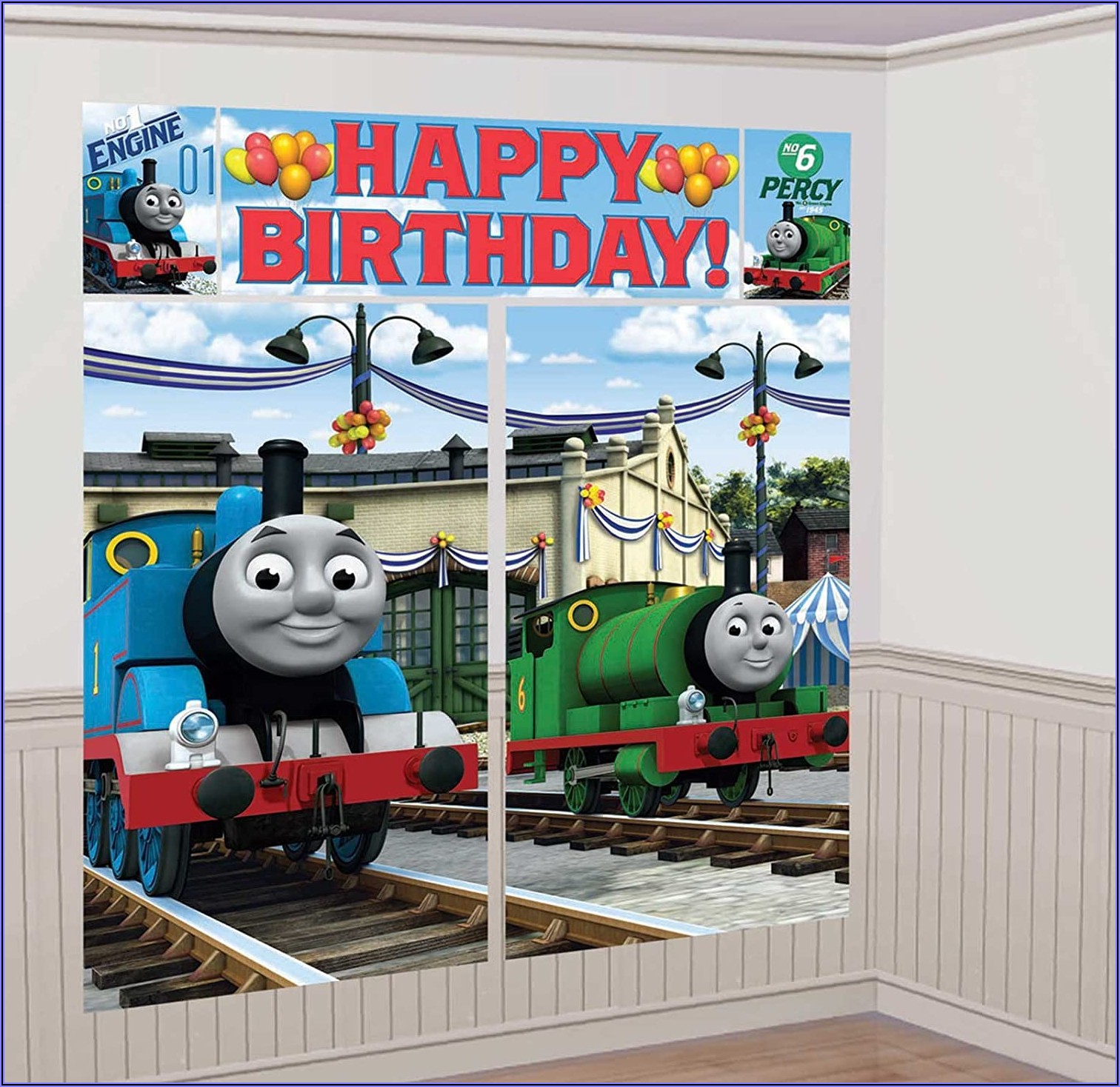 Thomas The Train Birthday Invitations Walmart