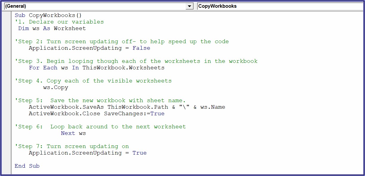 Vba Copy Sheet To New Workbook And Save