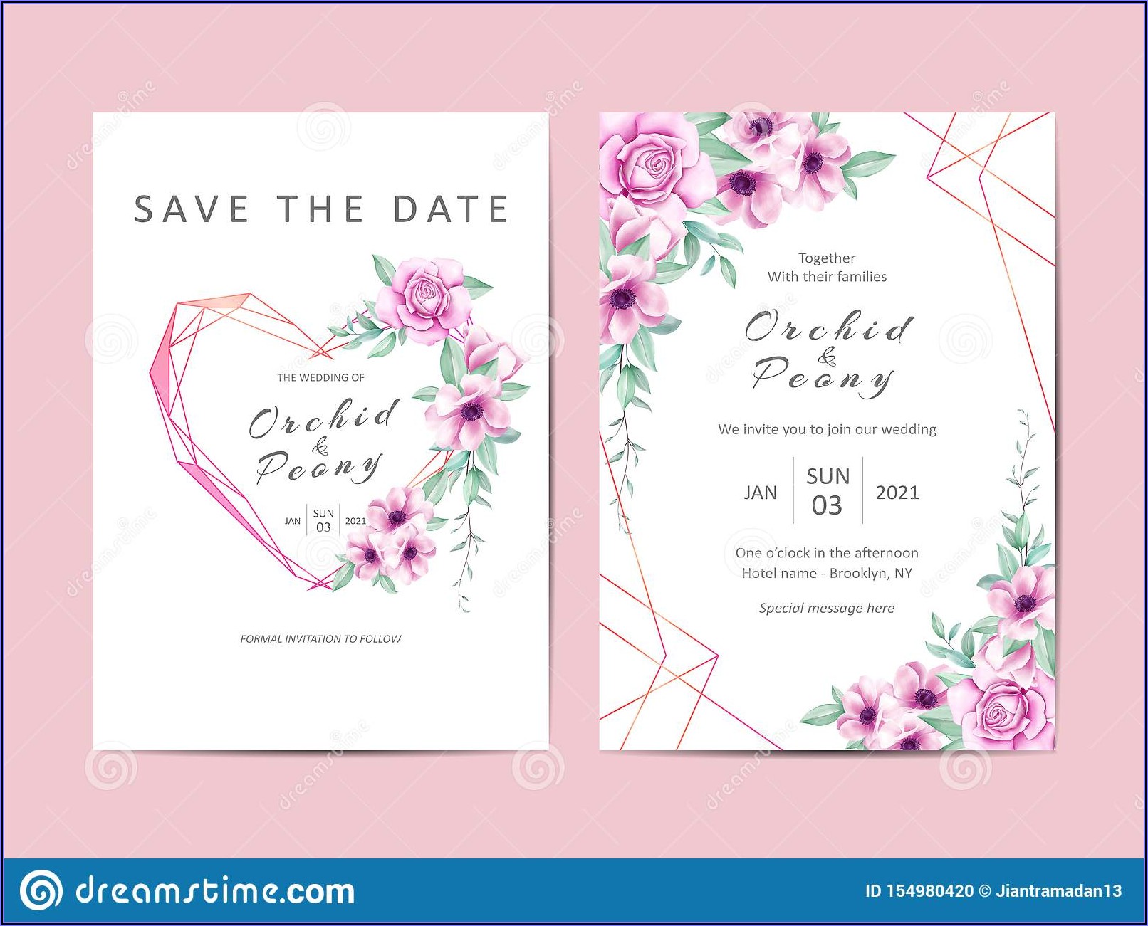 Wedding Invitation Card Design Free Download