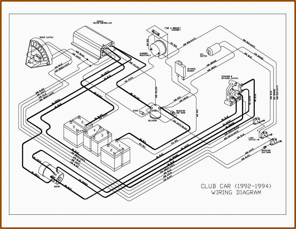 Club Car 6 Battery Wiring Diagram 48 Volt
