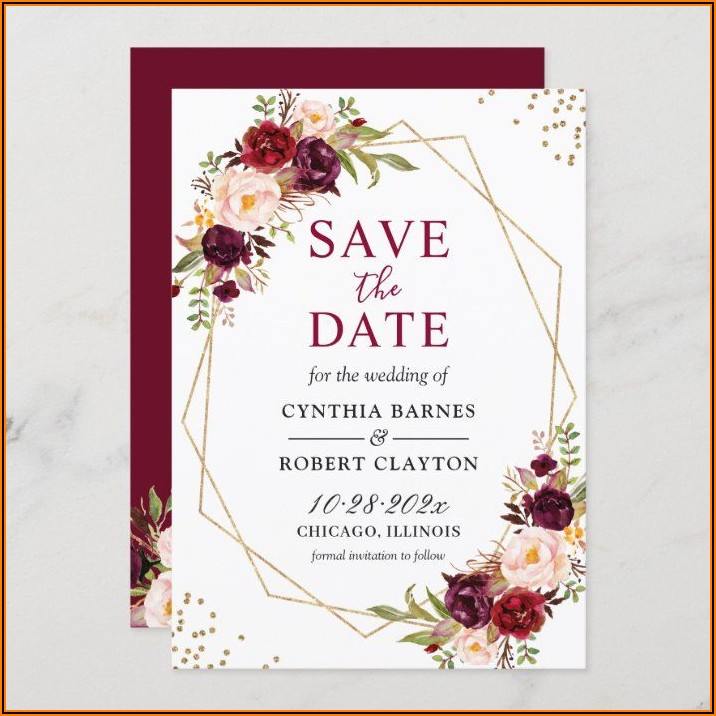 Create Your Own Wedding Invitations Free Printable