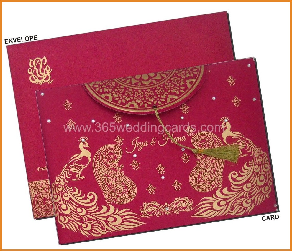 Hindu Wedding Invitation Cards Online