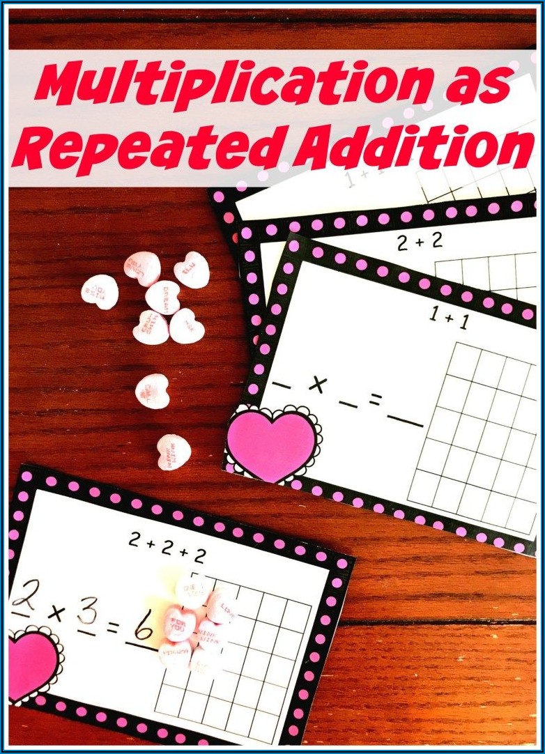 Multiplication As Repeated Addition Worksheet Free