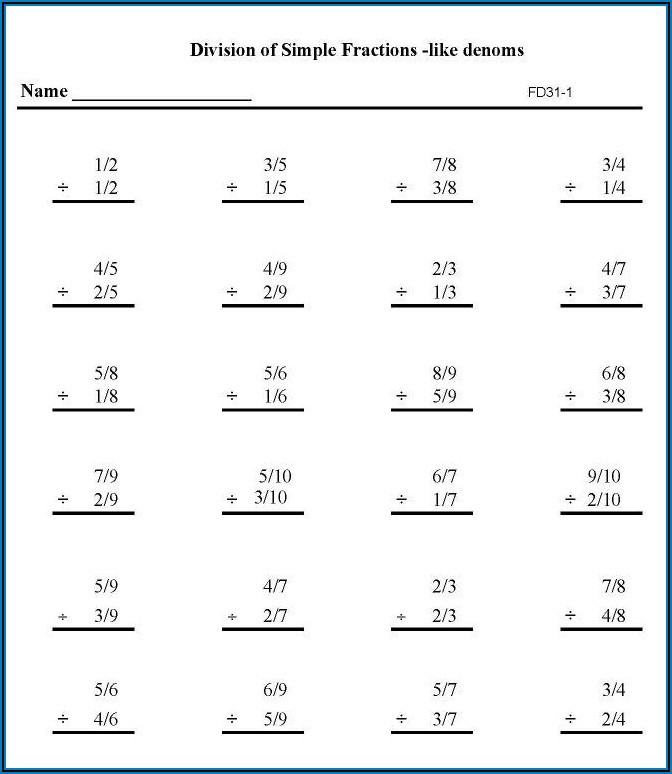 Printable Worksheets For High School Math