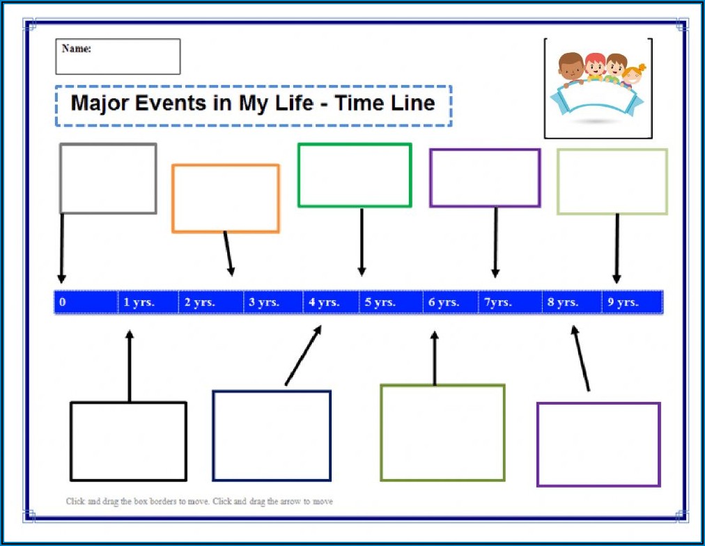 Timeline Worksheet For 3rd Grade