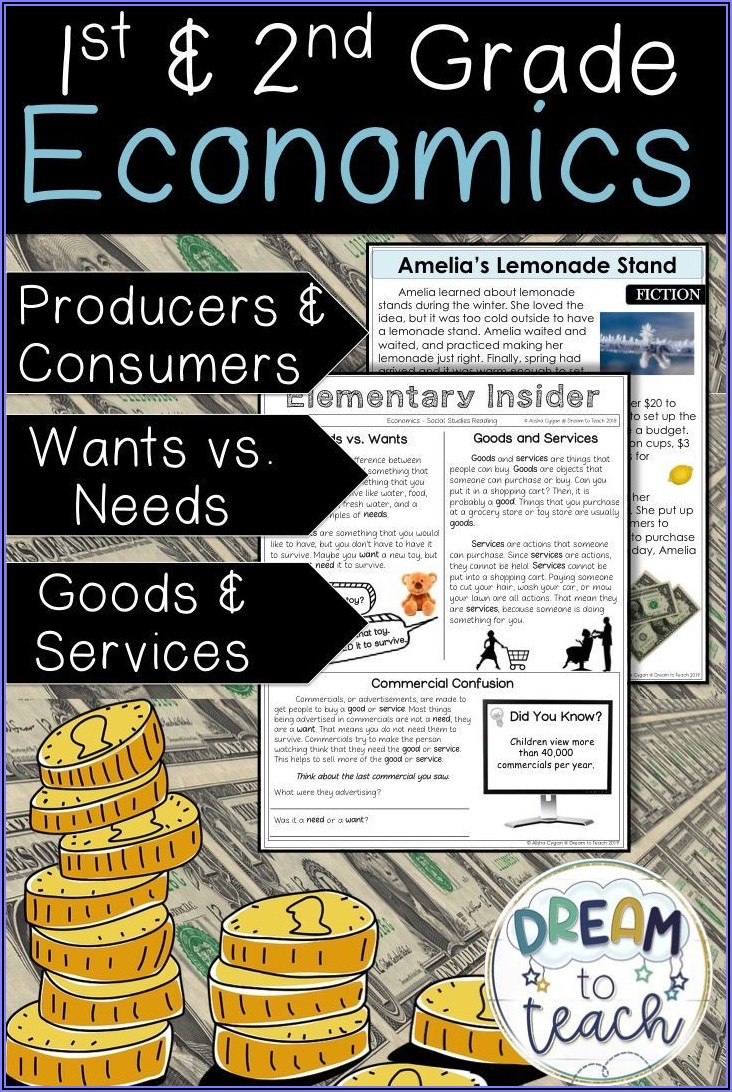 2nd Grade Economics Worksheets