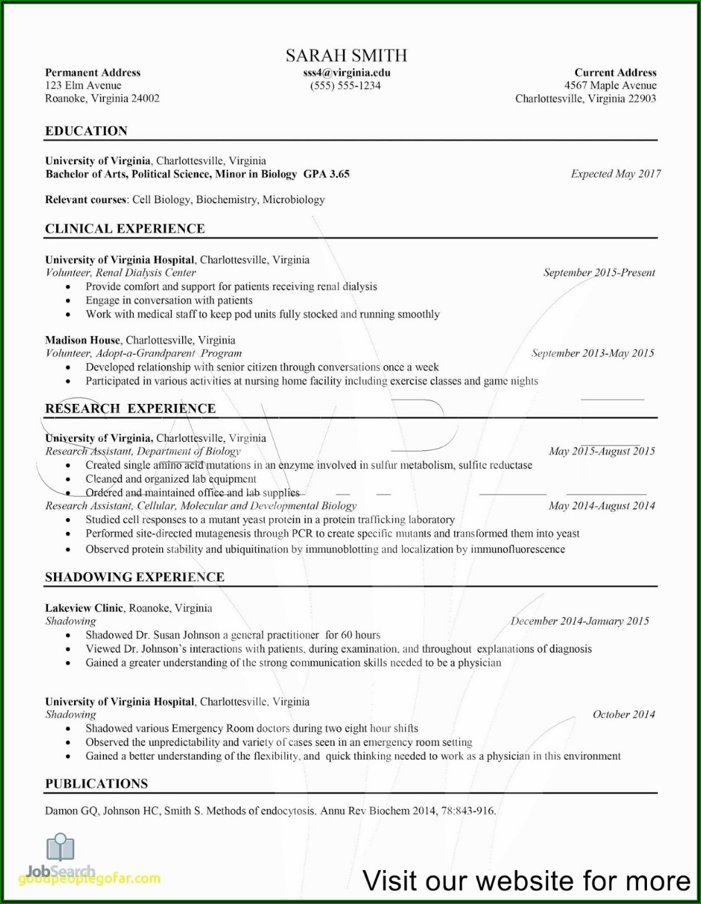 Resume For Medical Assistant With No Experience