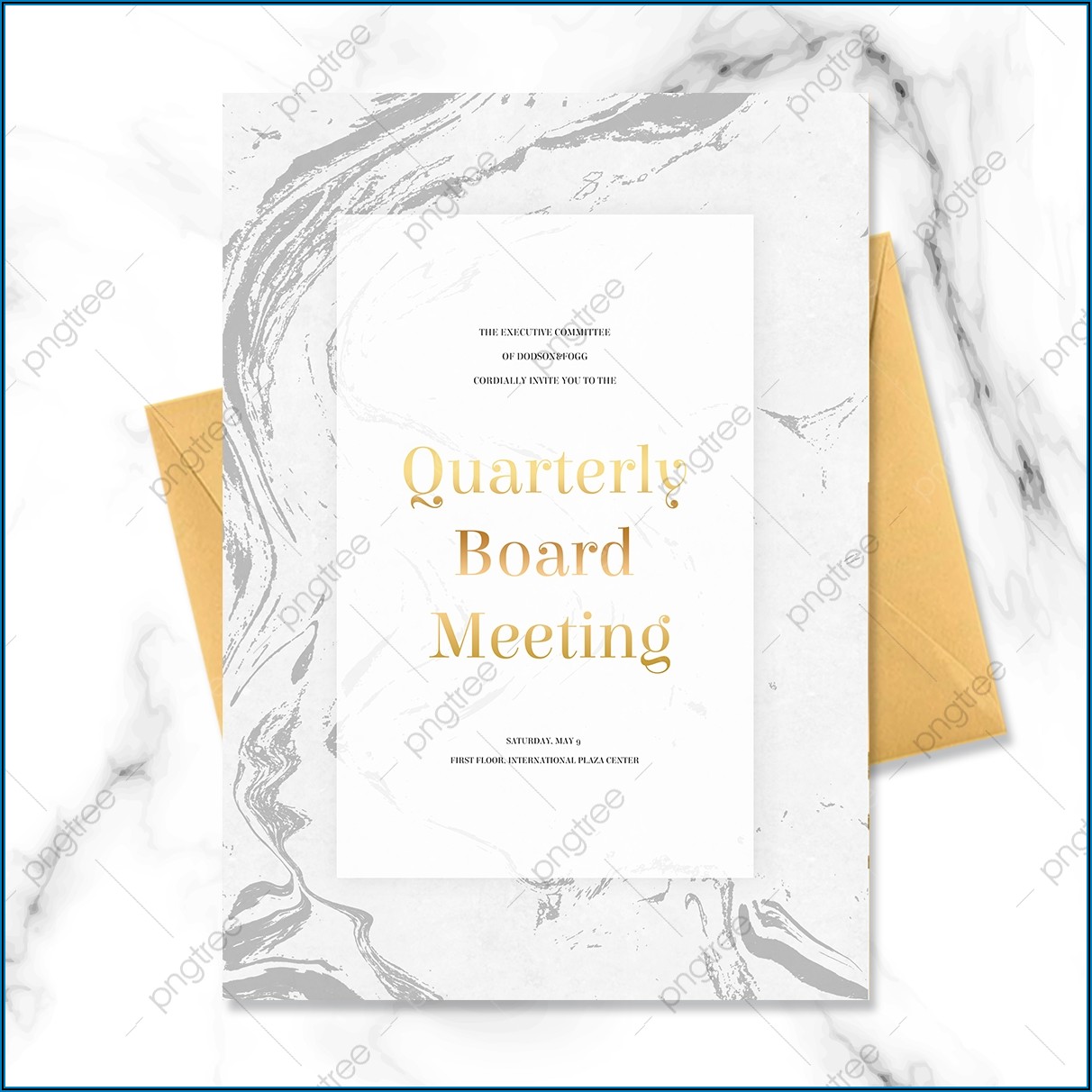 Business Meeting Invitation Letter Template