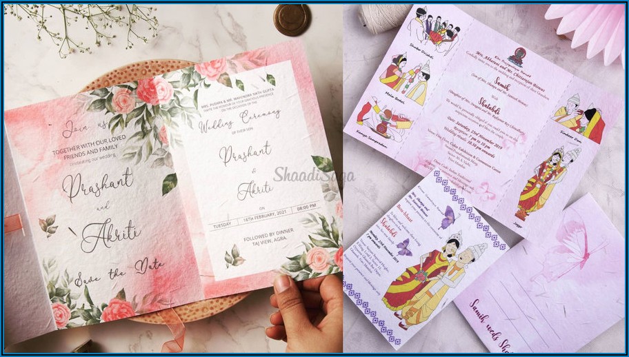 Plantable Seed Wedding Invitations India