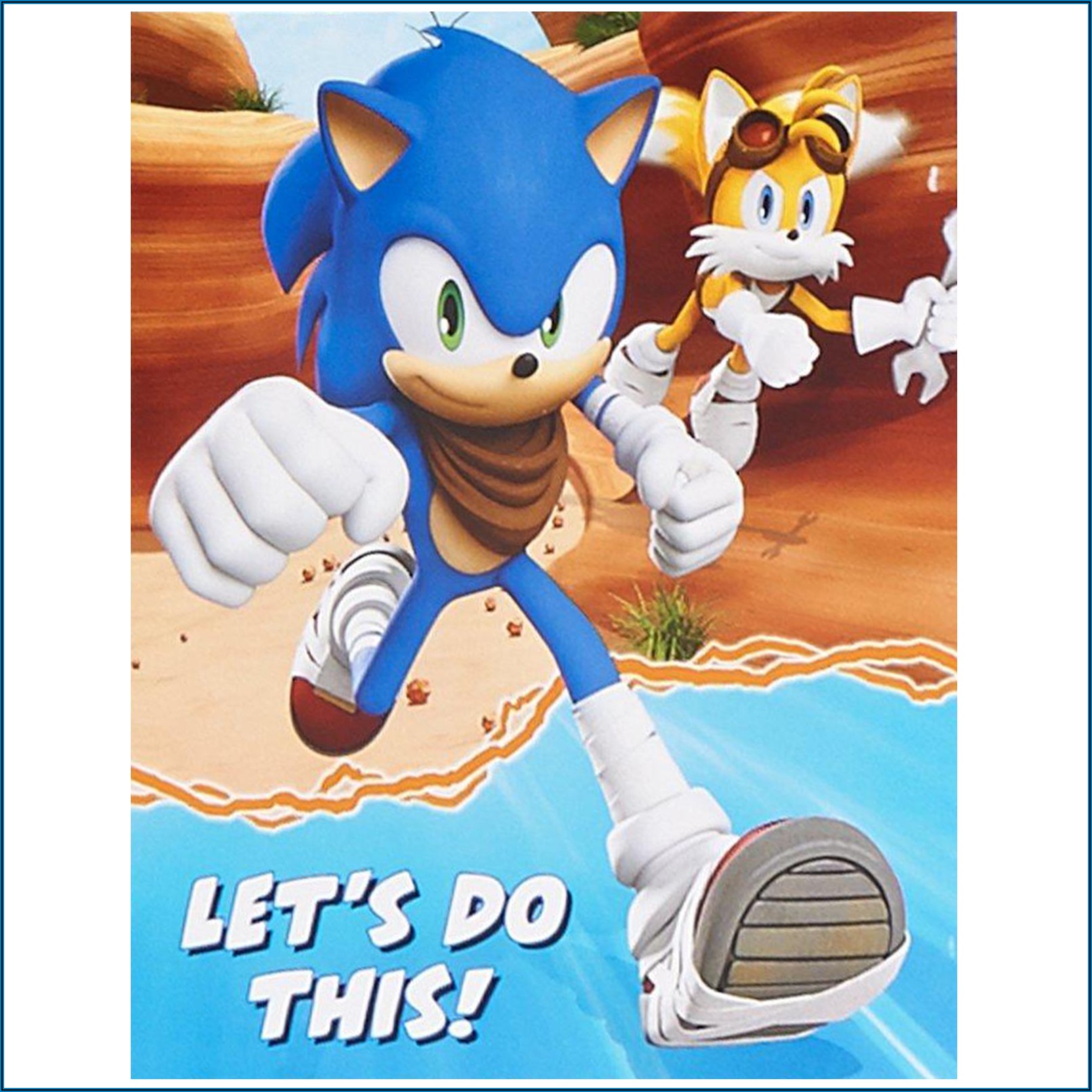 Sonic The Hedgehog Party Invitations