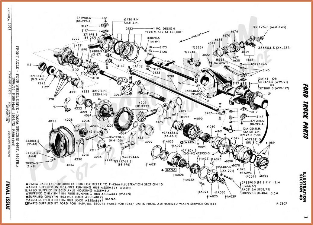 2007 Ford F150 Front End Diagram
