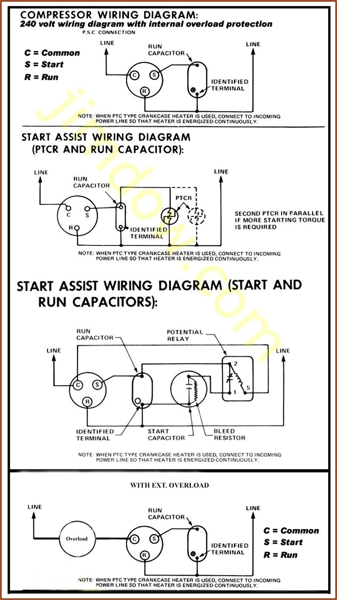 220 Volt Air Compressor Wiring Diagram