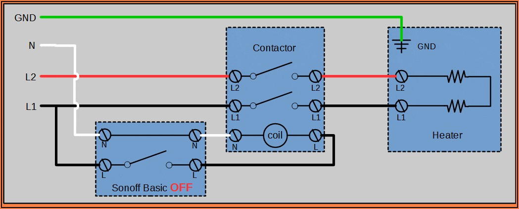 240v Construction Heater Wiring Diagram