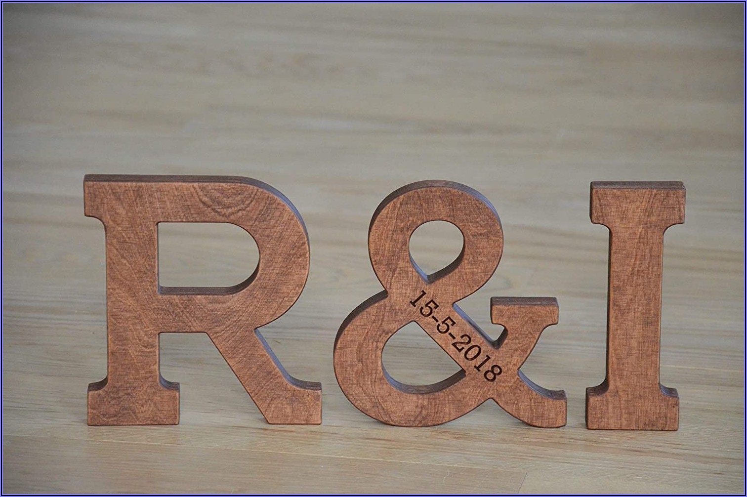 5 Or 6 Inch Wooden Letters