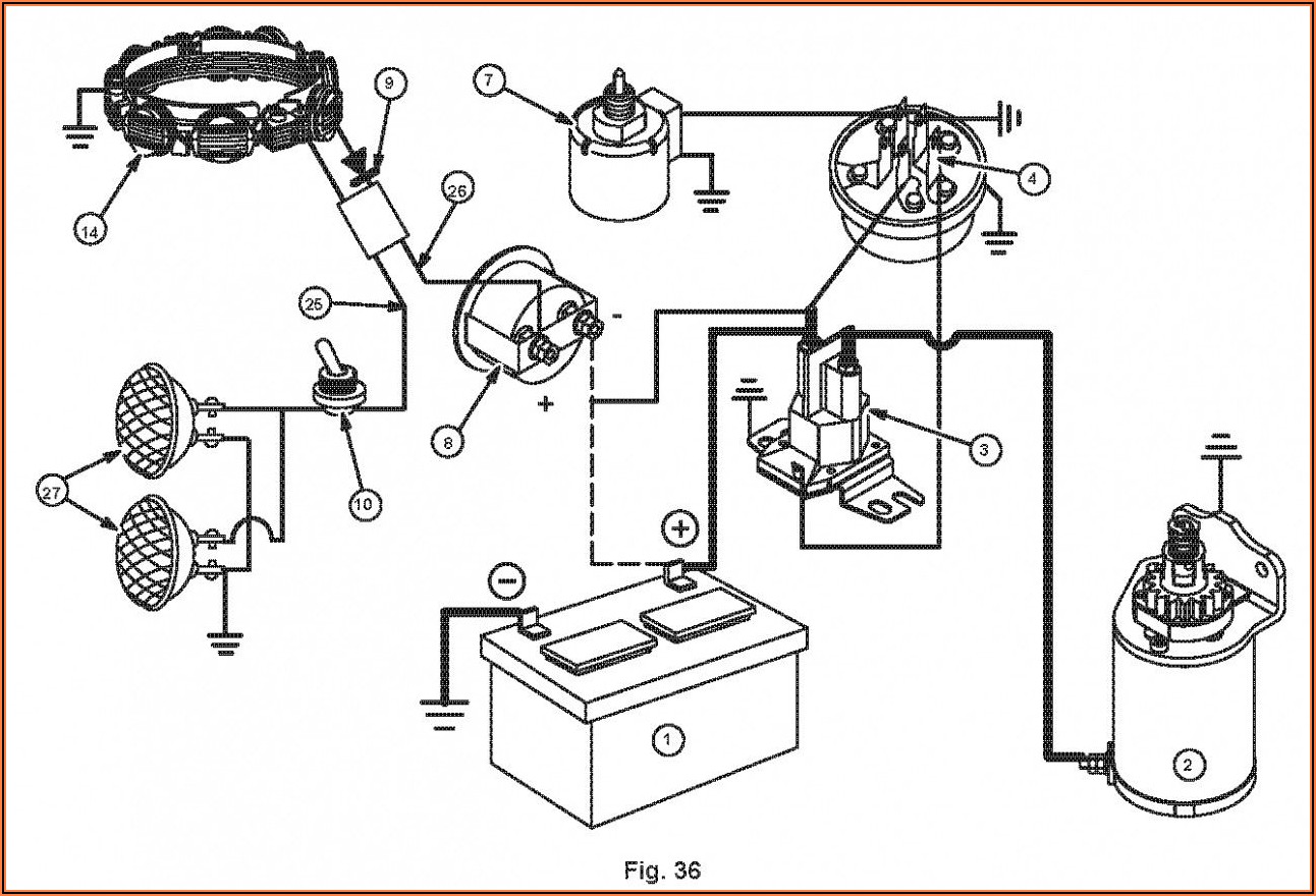Briggs And Stratton Wiring Diagram 12hp
