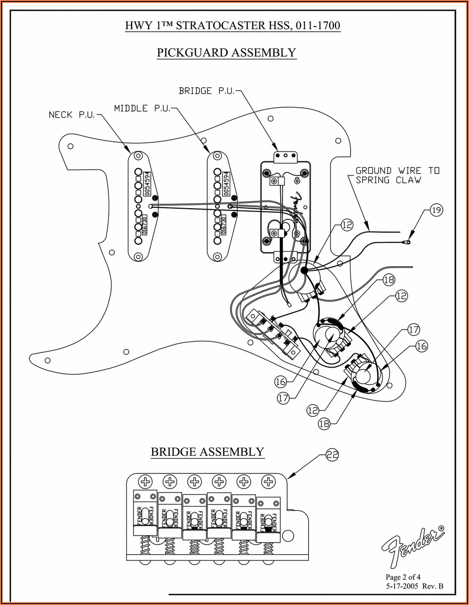 Fender Hss Stratocaster Wiring Diagram