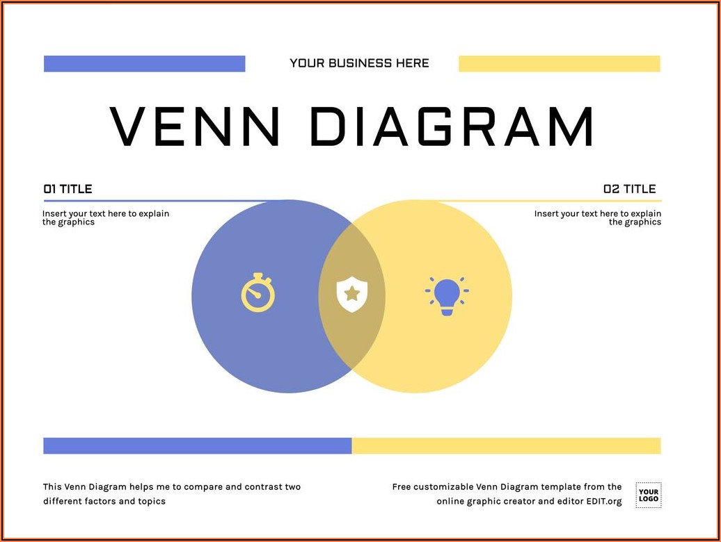 Free Printable Venn Diagram Template Editable