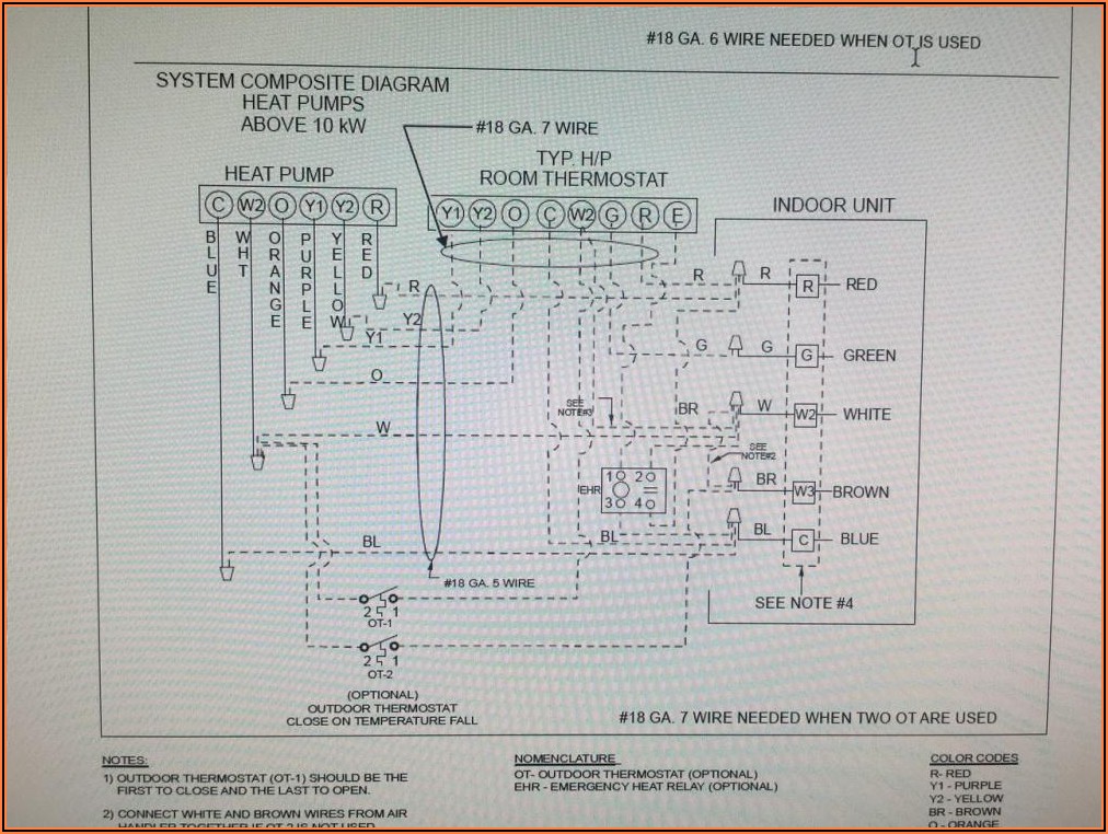 Goodman Ac Unit Thermostat Wiring Diagram