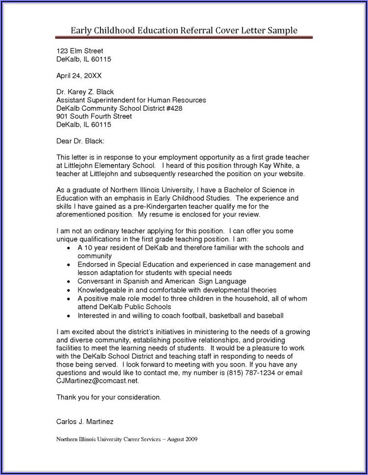 Graduate Teaching Assistant Cover Letter No Experience