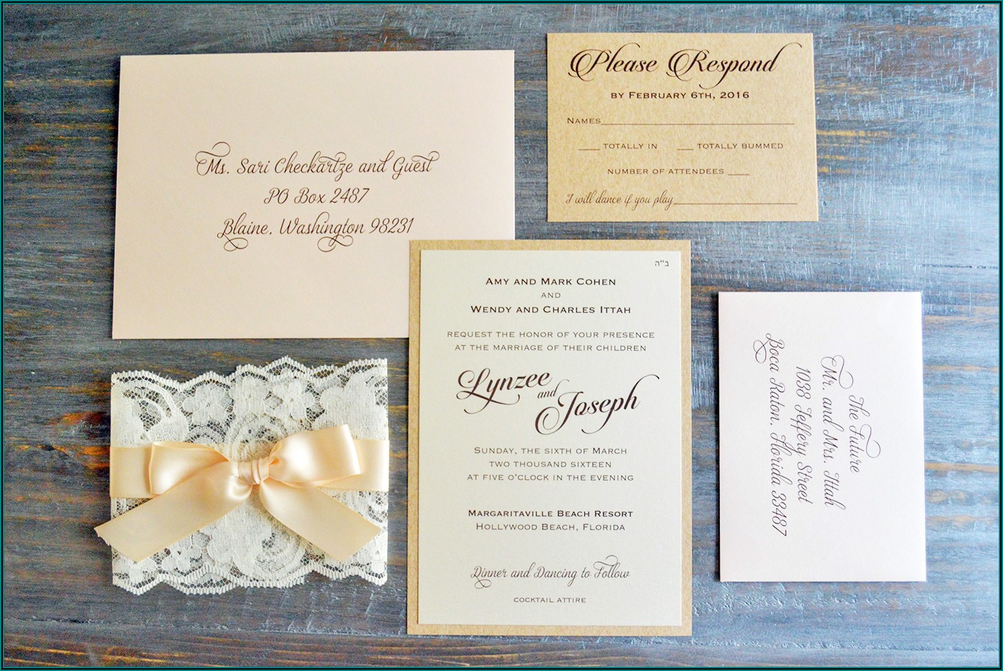 How To Address Wedding Invitations With Only One Envelope