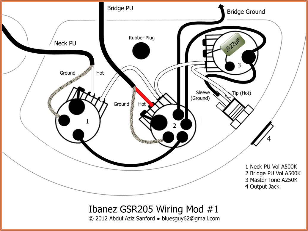 Ibanez Gsr200 Bass Wiring Diagram