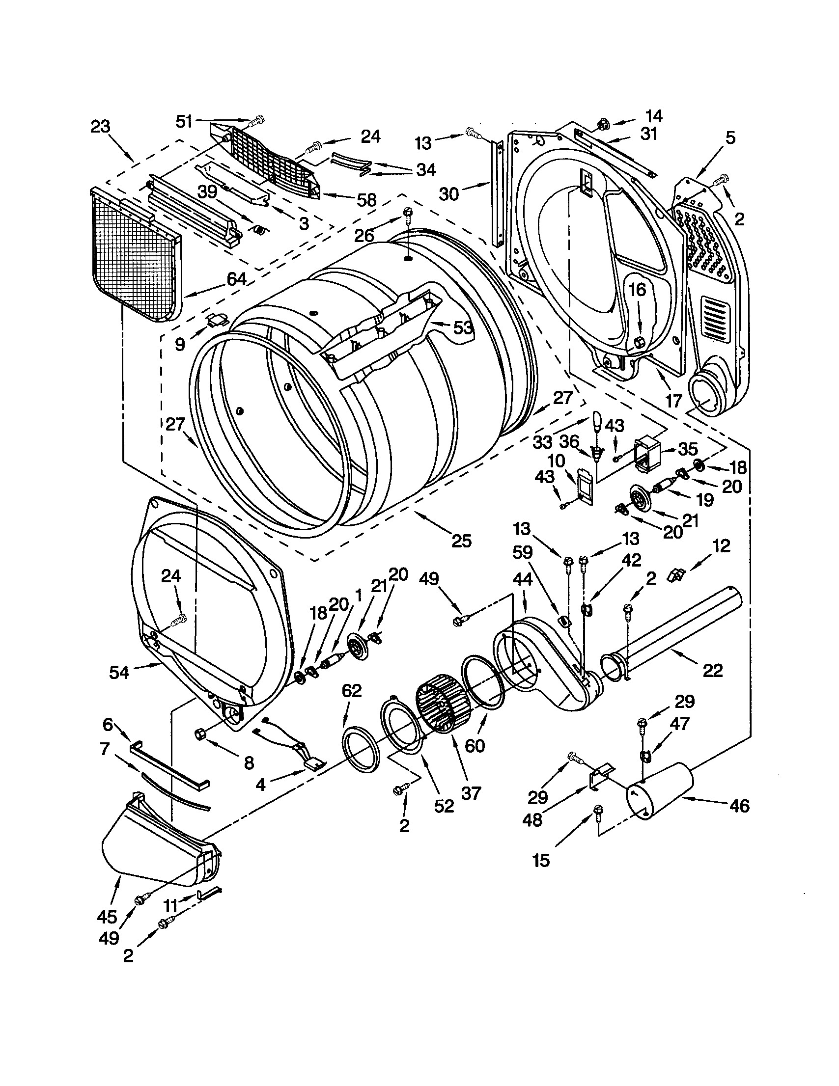 Kenmore Elite Gas Dryer Wiring Diagram