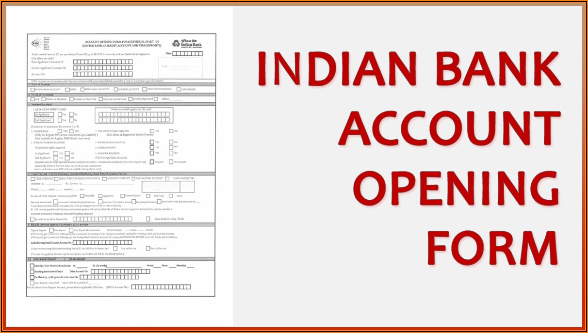 Sbi Bank Joint Account Opening Documents Required