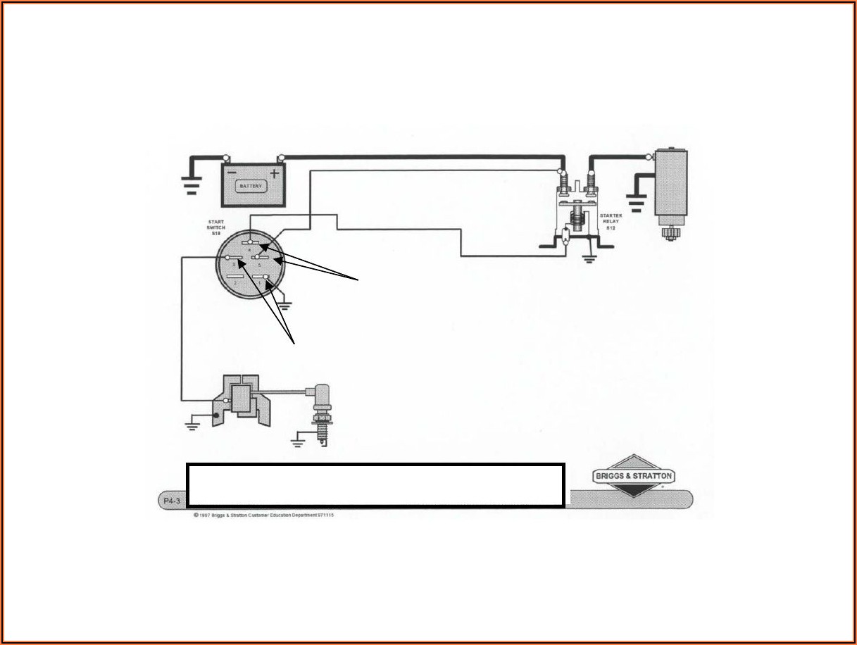 Schematic Briggs And Stratton Ignition Coil Wiring Diagram
