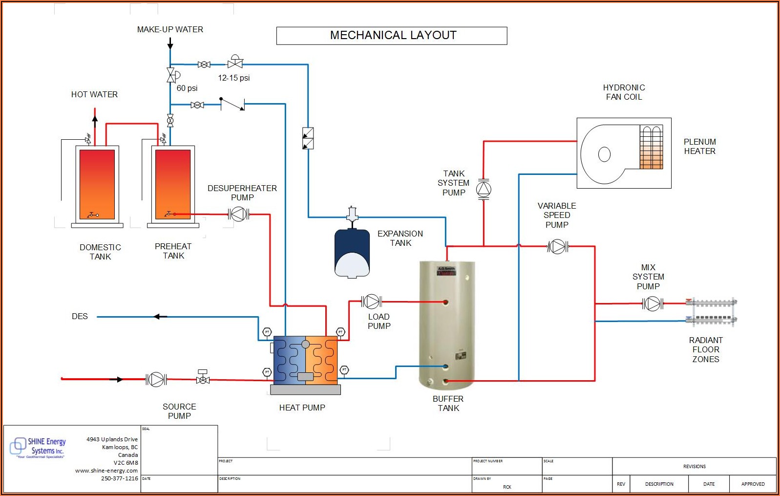Water To Water Heat Pump Schematic Diagram